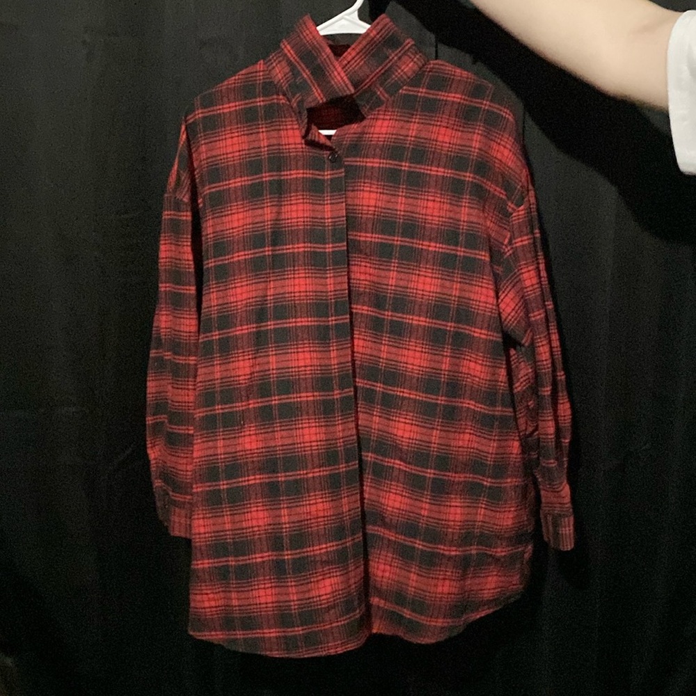 Cute flannel !! size XL.